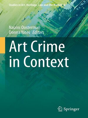 cover image of Art Crime in Context